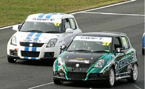 The Swift cars will race at Morgan Park this weekend. The Swift cars will race at Morgan Park this weekend.